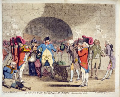A new way to pay the National Debt by James Gillray